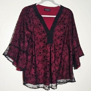 BloomChic Rich Burgundy Top